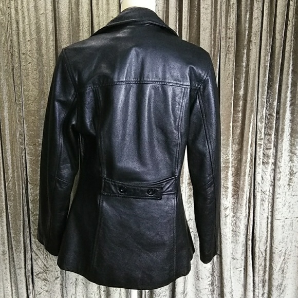 Wilson's Leather Black Maxima Jacket - Picture 6 of 8